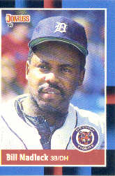 1988 Donruss Baseball Cards    496     Bill Madlock